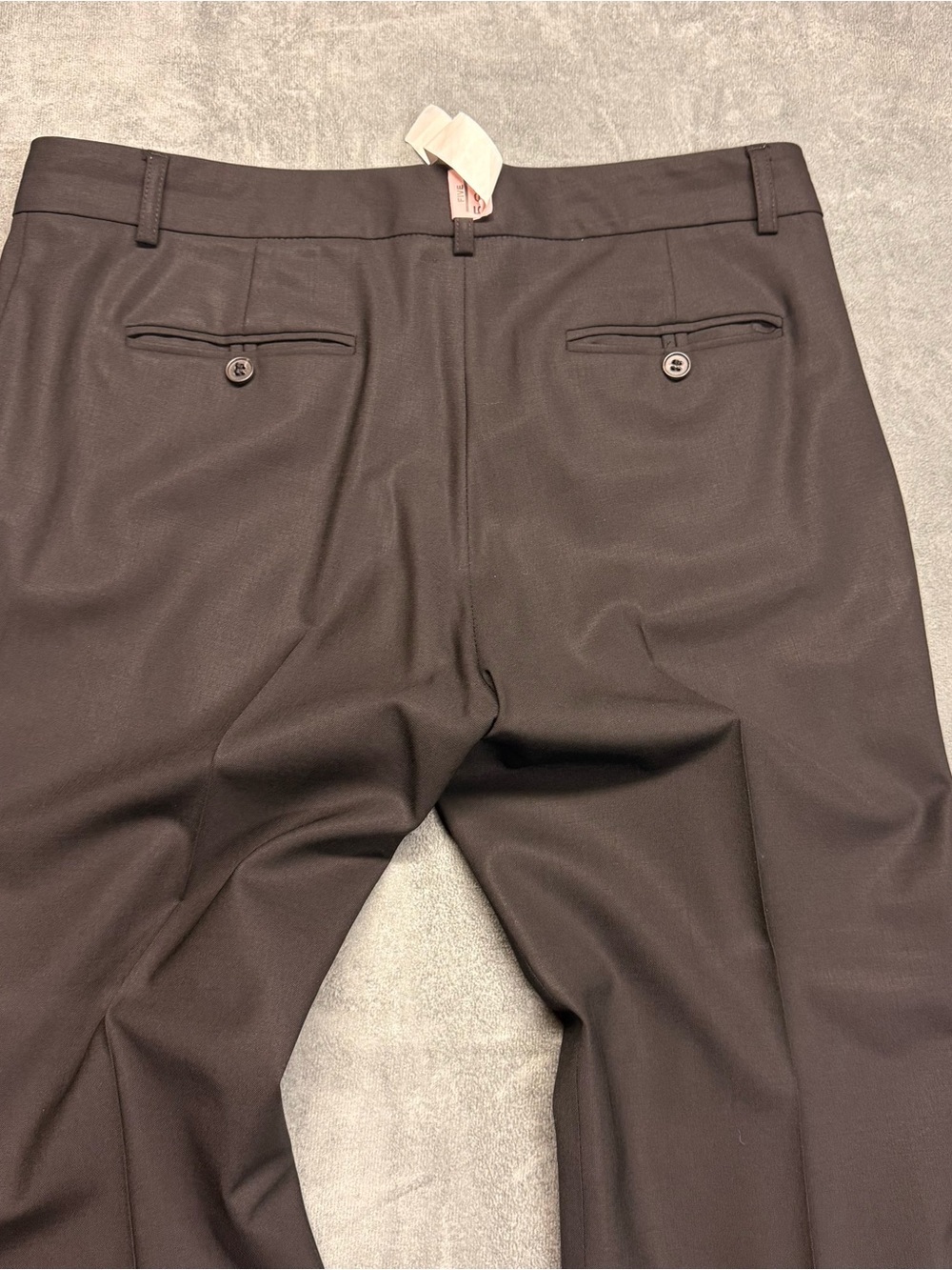 Theory Teeca Cropped Pants in Good Wool - 8 - Picture 10 of 10